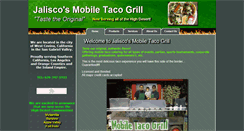 Desktop Screenshot of jaliscosmobiletacogrill.com